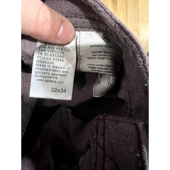 Adriano Goldschmied The Tellis Modern‎ Slim Mens Pants - Size 32x29 - Picture 6 of 6